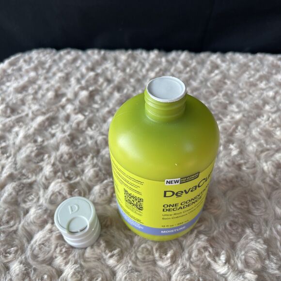 DevaCurl One Condition Decadence Ultra-Rich Cream Conditioner Moisture 12 Ounce - Picture 6 of 6
